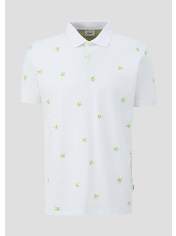 s.Oliver Polo-Shirt in 01A3_weiß