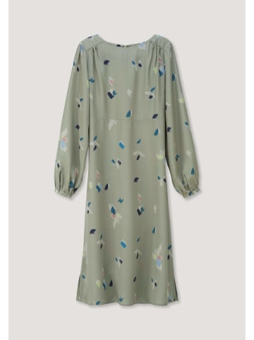 Hessnatur Kleid Midi Regular in seegras