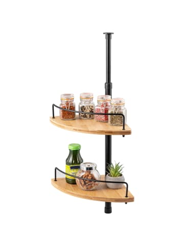 bremermann Teleskopgewürzregal schwarz