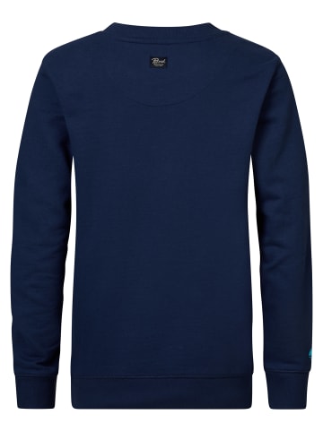 Petrol Industries Bequemer Sweater Coveify in Blau