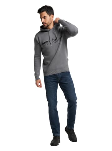 Bruno Banani Strickpullover BARBER in Anthrazit / Melange