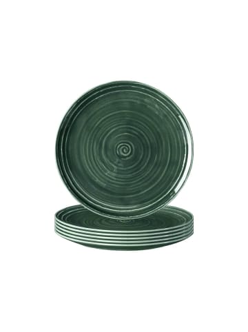 Seltmann Weiden 6er Set Brotteller Terra in ø 17,7 cm in Moosgrün