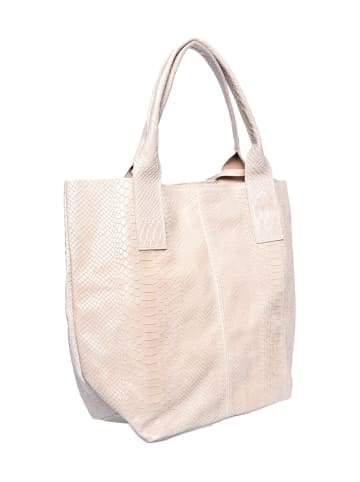 Luisa Vannini Henkeltasche in Beige