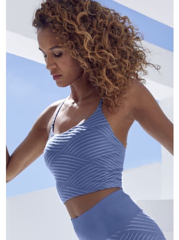 LASCANA ACTIVE Crop-Top in helllblau