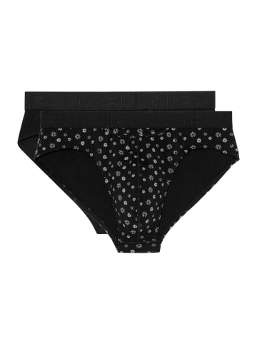 HOM Slip Joan no.2 HO1 in black/black print