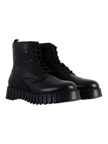 Kickers Lederstiefelette „Kick Fabulous“ Schwarz