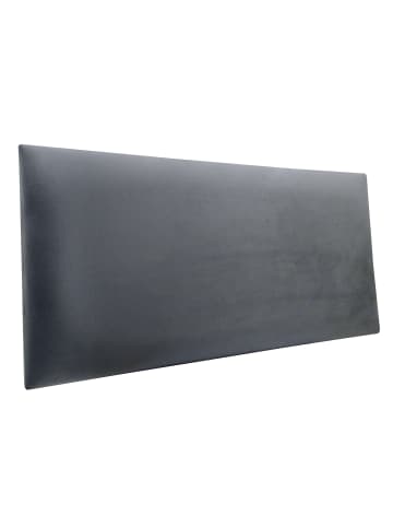 Yalion 3er Set: 3D Wandpolster 30x60cm für  Schlaf- und Wohnzimmer in Anthrazit