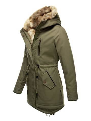 Navahoo Winterjacke B648 in Grün