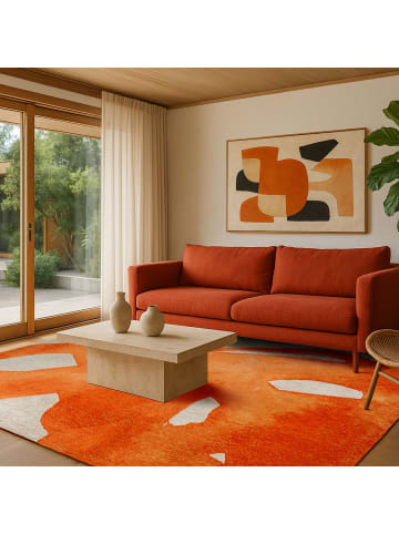 lola & moi Teppich Goldade in gold