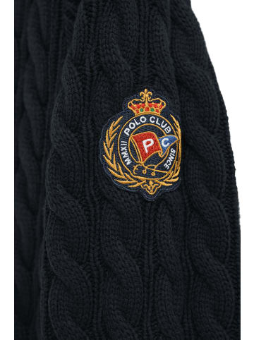 Polo Club Pullover in Navy Blau