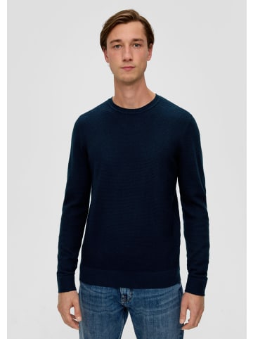 s.Oliver Strickpullover langarm in Blau