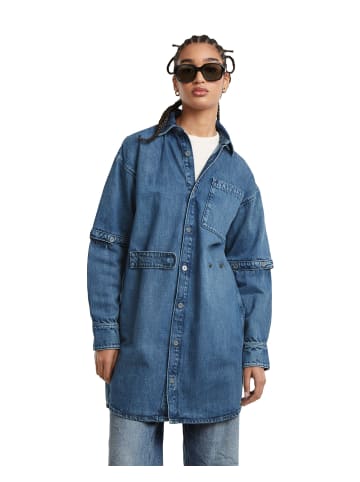 G-Star Raw Modular Shirt Kleid faded everglade