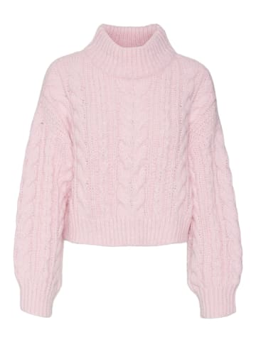 Vero Moda Strickpullover in Rose Shadow