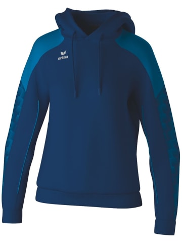 erima Trainingsjacke "Evo Star Kapuzensweat" in Blau