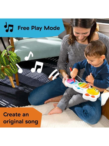 baby einstein Cal's Curious Keys Xylophon Musikspielzeug ab 12 Monate