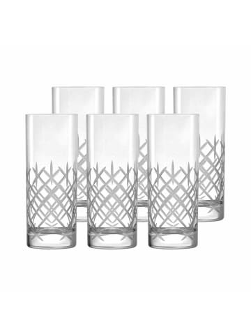 Stölzle 6er Set Longdrinkbecher New York Bar Club 405 ml in transparent