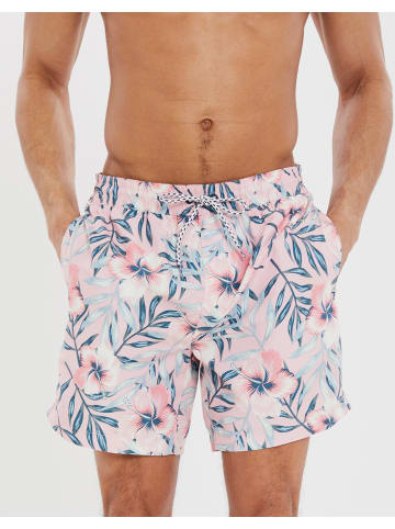 Threadbare Badehose THB Swim Short Atolla in Pink