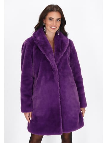 faina Women Coat in purple