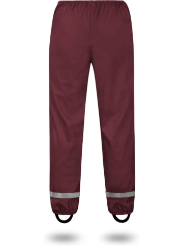 Normani Outdoor Sports Kinder Regenhose York in Bordeaux
