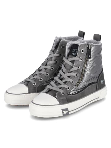 Mustang High Sneaker in Grau