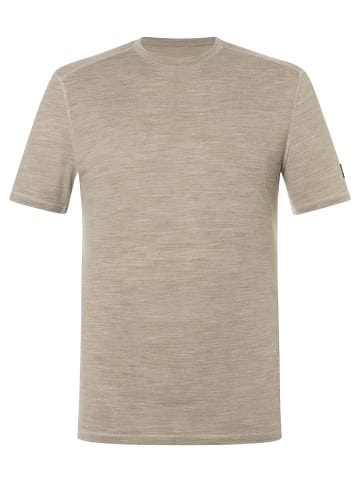 super.natural Merino T-Shirt M SIERRA140 TEE in Beige