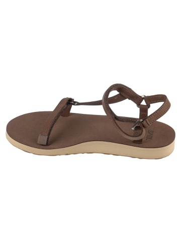 Teva Teva W Original Universal Slim Leather Sandals in Braun