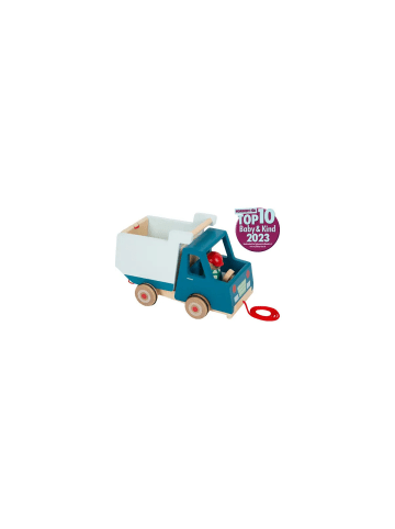 Small Foot Design Nachzieh-Fahrzeug Kipplaster aus Holz, ab 18 Monate