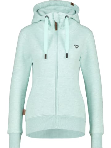 alife and kickin Kapuzensweatjacke, Sweatjacke YasminAK A in ice mint melange