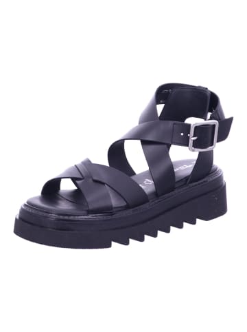 Tamaris Damen Sandaletten Da.-Sandalette in Schwarz