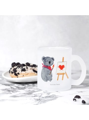 Mr. & Mrs. Panda Teetasse Koala Künstler ohne Spruch in Transparent
