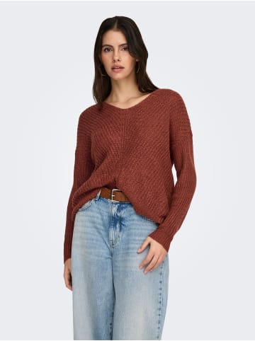 JDY Strickpullover in Smoked Paprika
