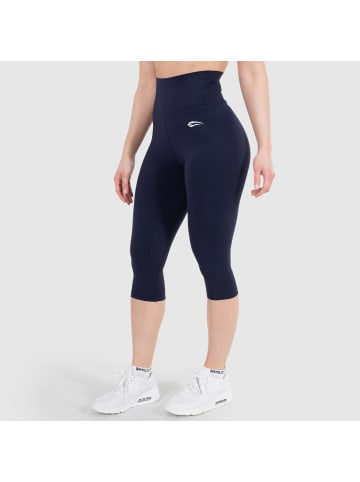 SMILODOX Capri Leggings Advanced Affectionate in Dunkel Blau