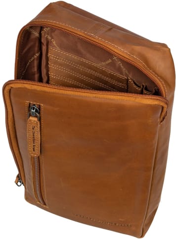 The Chesterfield Brand Sling Bag Rotterdam 0285 in Cognac