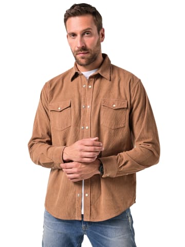 JP1880 Hemd in nussbraun