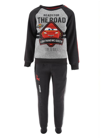 Disney Cars Lightning McQueen Trainingsanzug 2 tlg. Sweatshirt + Jogginghose in Grau