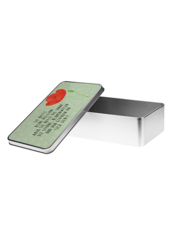 Mr. & Mrs. Panda Geschenkartikel Blume Mohnblume mit Spruch in Blattgrün