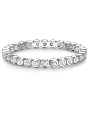 Glanzstücke München Ring aus Sterling Silber mit Zirkonia in silber