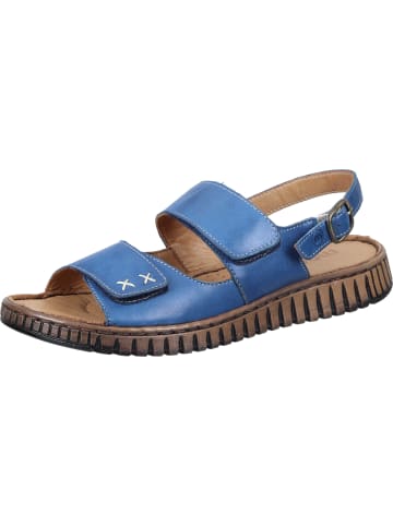 manitu Klassische Sandaletten in blau