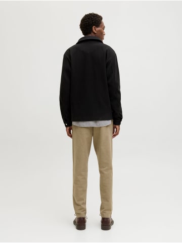 Jack & Jones Sweatshirt mit Reißverschluss in Black