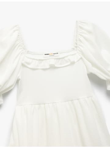 KOTON Kleid in Ekru