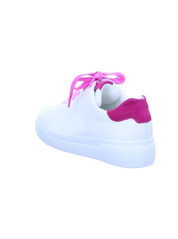 Semler Schnürschuh Pamela in weiss/pink