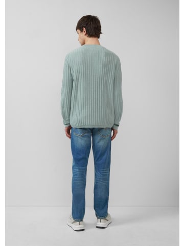 QS Strickpullover in 7217_salbeigrün