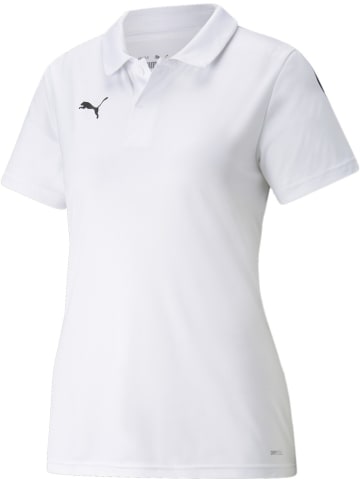 Puma Polo "TeamLIGA Sideline Polo W" in Weiß