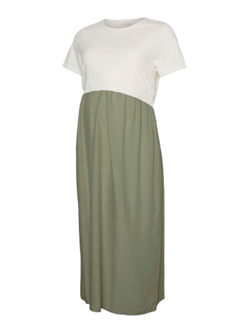 mama licious Kleid in Oil Green 1