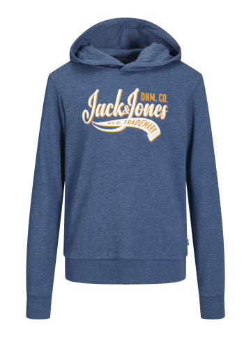 JACK & JONES Junior Kapuzen-Sweatshirt in ensign blue