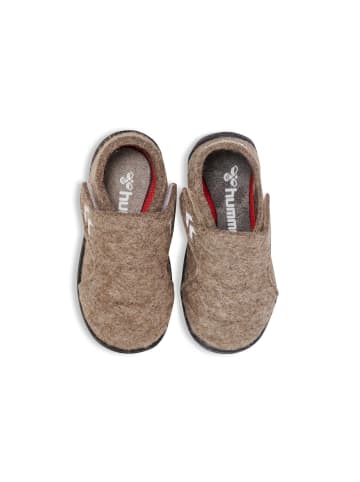 Hummel Hummel Pantoffel Wool Slipper Kinder in BEIGE