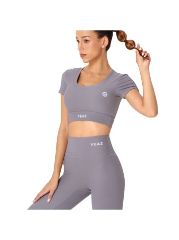 YEAZ CLUB LEVEL SET Top + Leggings in grau