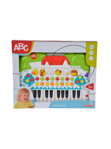 Simba Musikspielzeug ABC Tier-Keyboard, 3-5 Jahre