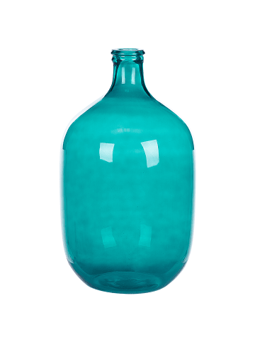 Beliani Dekovase SAMOSA in Blau - (W) 27 x (H) 48 x (L) 27 cm