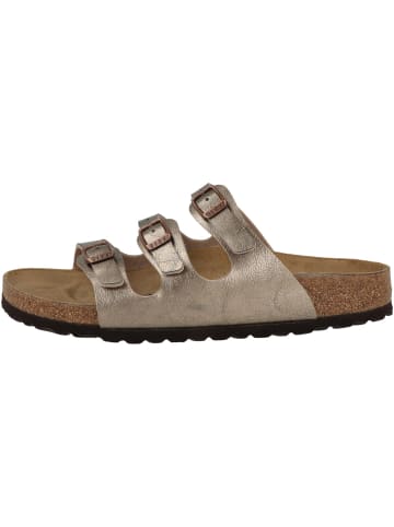 Birkenstock Pantolette Florida Birko-Flor Graceful schmal in braun